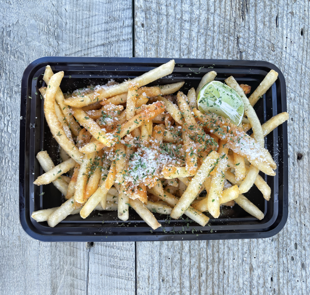 Garlic Butter Salt Fries Yoda Boba